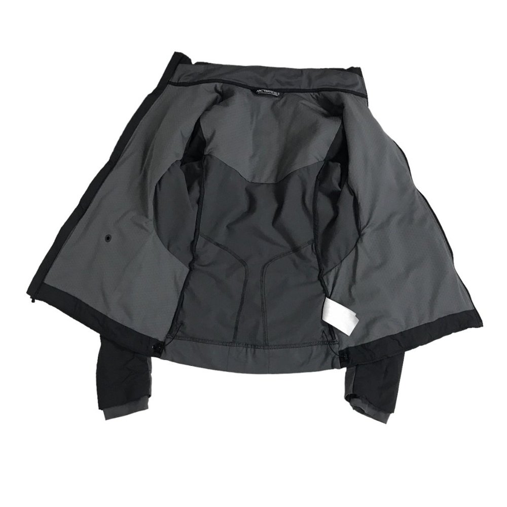 Arcteryx Ladies Jacket Coat Grey Size XS Full Zip Pockets High Neck Outerwear - Picture 8 of 13